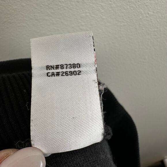 Burton Women's Sweater Sweatshirt Pullover Velour Crew Neck Black Size Small - Picture 8 of 9